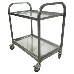 Тележка сервировочная ЦМИ ТО2-80/50/85, 2 полки