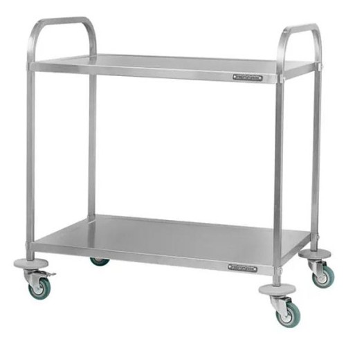 Тележка сервировочная Mecon Retail ТДСр 800х500х860 мм 2 уровня