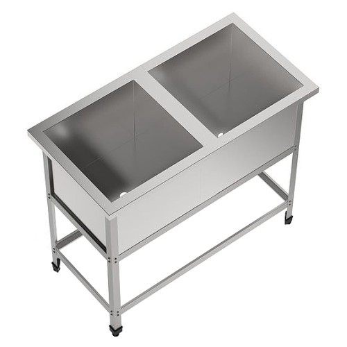 Ванна моечная GPSteel ВМ-2 1180/600/850 С (ВМ-2/500) Стандарт