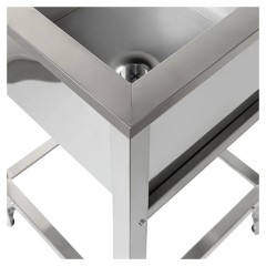 Ванна моечная КОБОР ВМСБ/1-53/53/430