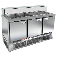 Стол для салатов HICOLD SLE3-111GN (1/1) низкое стекло