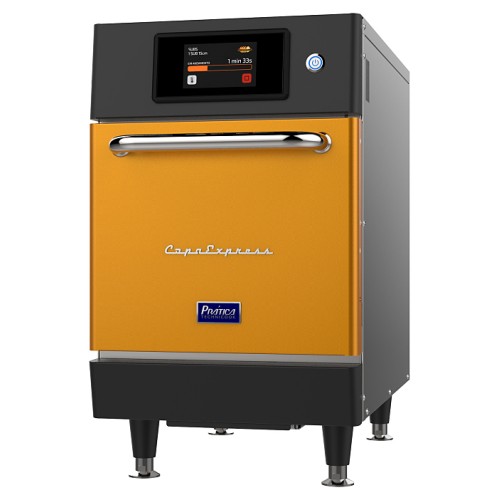 Печь высокоскоростная Pratica Copa Expres s 2 магнетрона оранжевая, 380В
