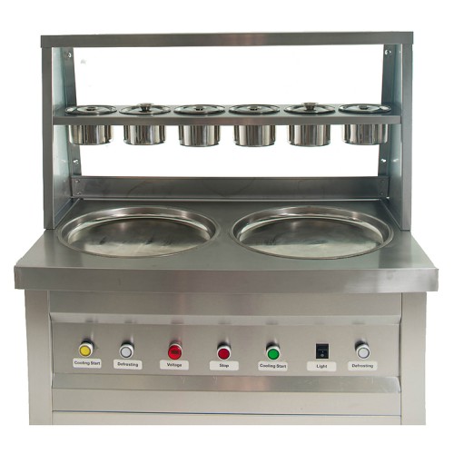 Фризер для жареного мороженого Foodatlas KCB-2Y (контейнеры, световой короб)