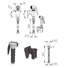 Устройство душирующее Rubinetterie DEL FRIULI 922000