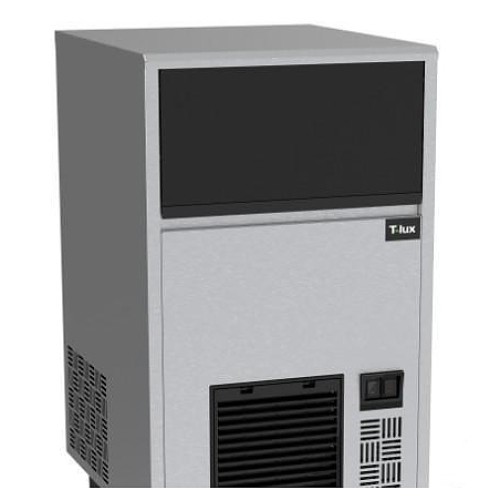 Льдогенератор T-LUX IM 4728CF Кубик Шляпка, с бункером 28 кг
