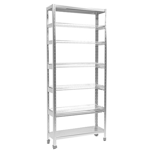 Стеллаж для тарелок ПищТех Стандарт СКТСН-32КС-2М