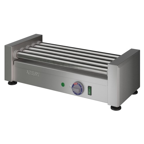 Гриль роликовый ATESY Комбат ГР-5Р-450-02