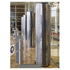 Воздушная завеса Тепломаш Колонна КЭВ-115П6145W (нерж. сталь) глянцевая