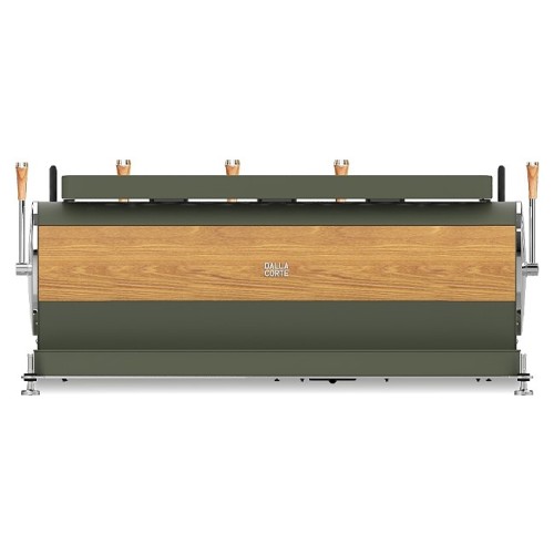 Кофемашина Dalla Corte 1 MC ZEROCL 3 VOK 400 оливковый хаки, дуб