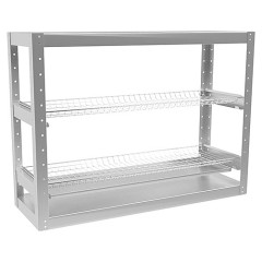 Стеллаж для стаканов ПищТех Стандарт СКСН-2КС-2М