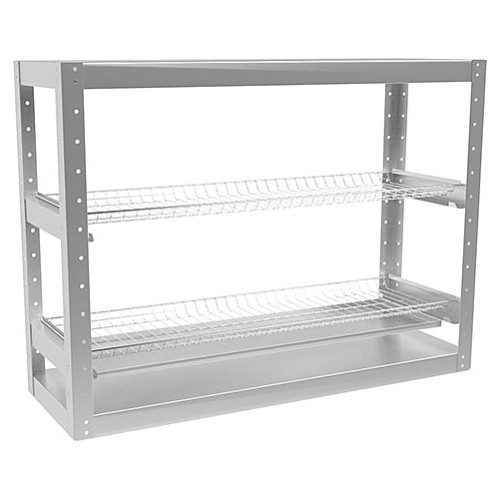 Стеллаж для стаканов ПищТех Стандарт СКСН-2КС-2М