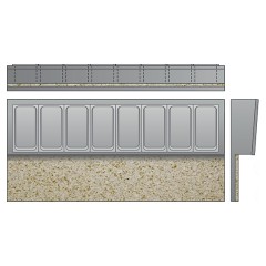 Стол для пиццы ТММ СХСК-П-1/2Д (1390х600х1000)