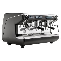 Кофемашина автоматическая Nuova Simonelli Appia Life 2gr V 220V black+low groups+economizer