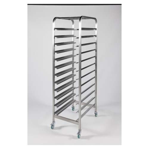 Тележка-шпилька для гастроемкостей Restoinox ТШРП-12У 600х400 и GN1/1 (530х325)