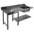 Стол для грязной посуды Apach 75446 1200 мм