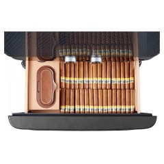 Шкаф для сигар Afidano L6 черный оникс