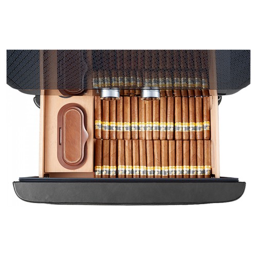 Шкаф для сигар Afidano L6 черный оникс