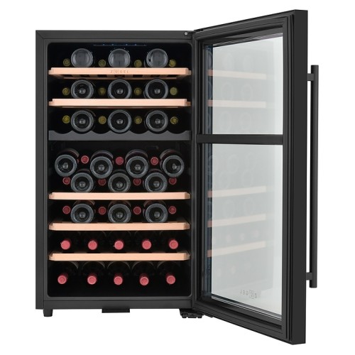 Винный шкаф Zugel ZCWF521DB черный