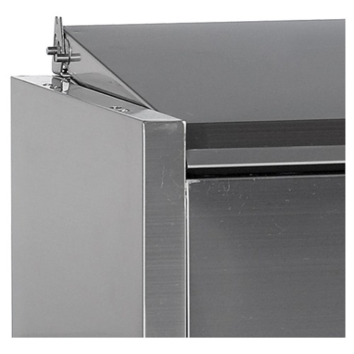 ВИТРИНА ХОЛОДИЛЬНАЯ НАСТОЛЬНАЯ TEFCOLD VK33-180 S/S LID