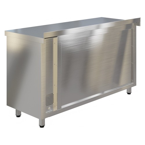 Стол тепловой Restoinox Т-СПЗК-18/6-Б закрытый с бортом