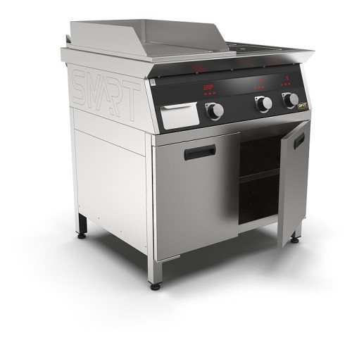 Плита индукционная комбинированная SMART INDUCTION K74-35RKB (с грилем)