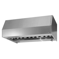 Зонт вытяжной пристенный Mecon Norma Inox ЗВЗн 1500х1000х400 мм (закрытый)