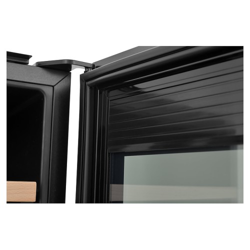 Винный шкаф Zugel ZCWI360DB черный