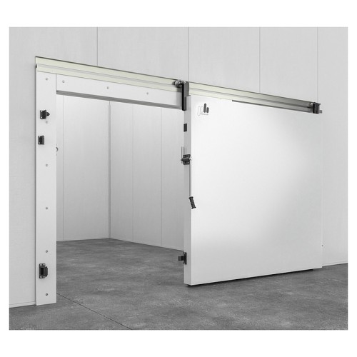 Дверь откатная для холодильной камеры ПРОФХОЛОД ОД ПХ 1600 2800 120 (1600x2800 мм, панель 120 мм)