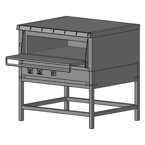 Печь хлебопекарная ЦМИ ХПЭЦ-1 пар