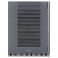 Винный шкаф SMEG CVI138LS3 (петли слева) серебристое стекло