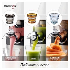 Соковыжималка шнековая Kuvings CS600 (две насадки)