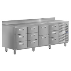 Стол холодильный KAYMAN КСХ-3323/70 (11 ящиков)