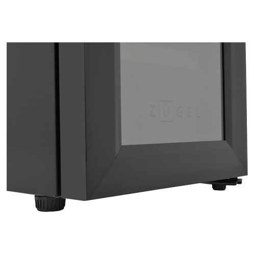 Винный шкаф Zugel ZTWF122B черный