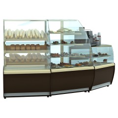 Витрина кондитерская Carboma K70 VM 0,9-1 Light (ВХСв - 0,9д)