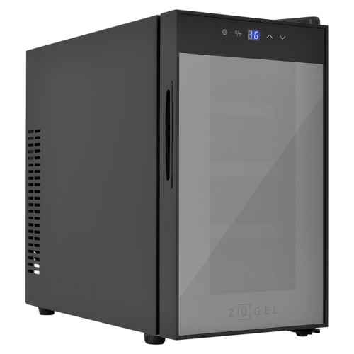 Винный шкаф Zugel ZTWF82B черный