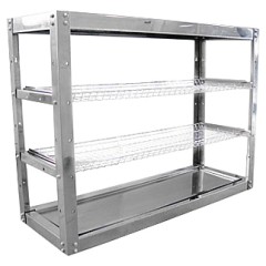 Стеллаж для стаканов ПищТех Стандарт СКСН-2КС-М