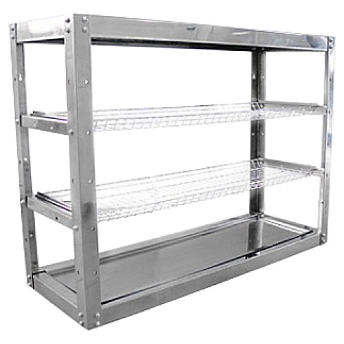 Стеллаж для стаканов ПищТех Стандарт СКСН-2КС-М