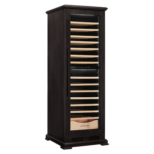 Винный шкаф MEYVEL MV163PRO-KBT2 Темный шоколад