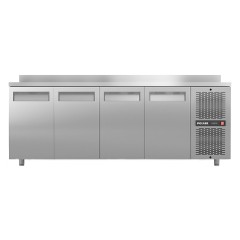 Стол холодильный POLAIR TM4-GC с бортом