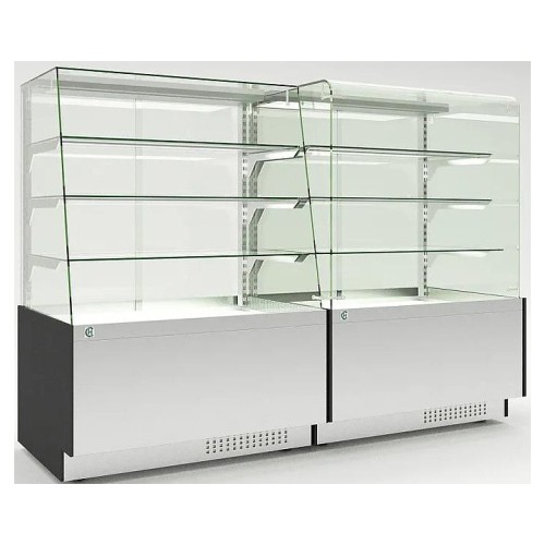 Витрина кондитерская CANARY 900 гнутое стекло