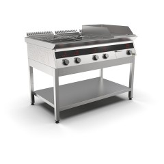 Плита индукционная комбинированная SMART INDUCTION K96-3KPN (с грилем)