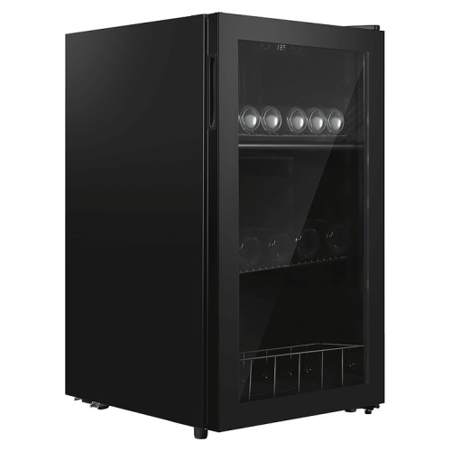 Шкаф холодильный Maunfeld MFWC-85B49 черный