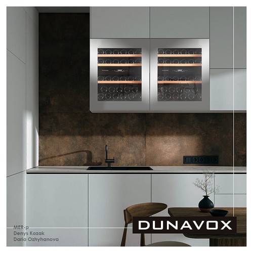 Винный шкаф Dunavox DAV-32.81DSS.TO
