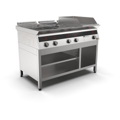 Плита индукционная комбинированная SMART INDUCTION K76-35KPN (с грилем)