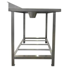 Стол для сбора отходов Oceanus 7-008.3 1050х630х860 мм (нерж. сталь)