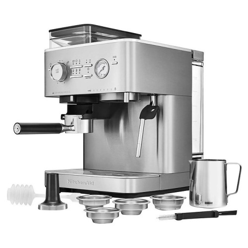 Эспрессо кофемашина полуавтоматическая KitchenAid 5KES6551ESX нерж, сталь