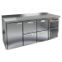 Стол холодильный HICOLD GN 122 BR2 TN с бортом