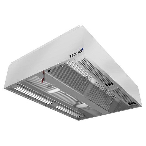 ЗОНТ В ФОРМЕ КОРОБА ПРИТОЧНО-ВЫТЯЖНОЙ ЦЕНТРАЛ. МВО-0,9МС-1,4ЦК