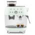 Эспрессо кофемашина SMEG EGF03PGEU пастельная зеленая