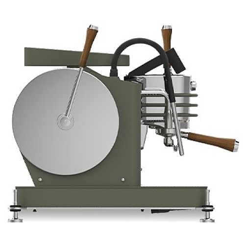 Кофемашина Dalla Corte 1 MC ZERO 3 VOW 400 оливковый хаки, грецкий орех